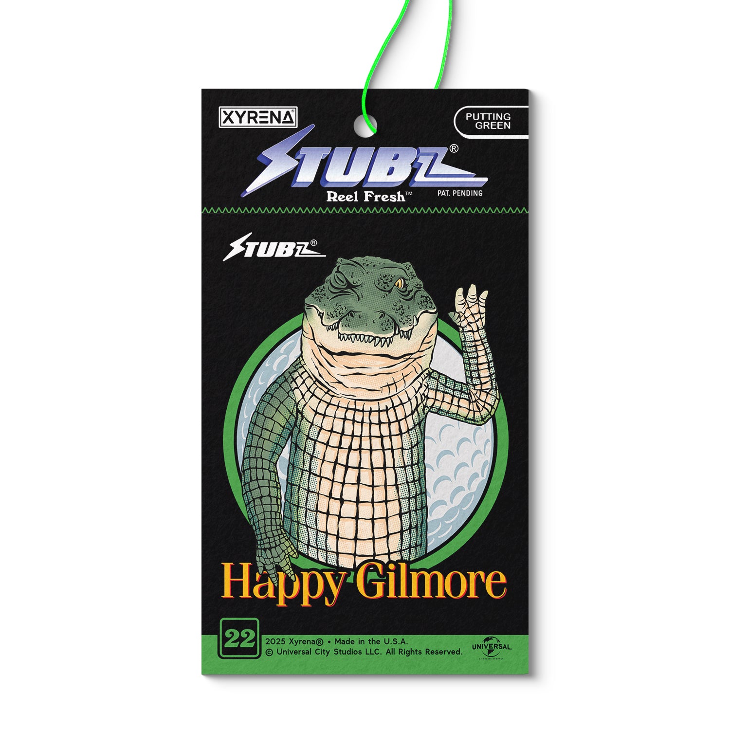 Happy Gilmore - Alligator - Stubz Reel Fresh No. 22 – XYRENA