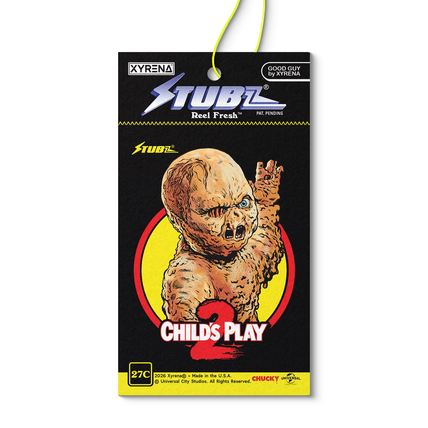 Child's Play 2 - Melting Chucky - Stubz Reel Fresh No. 27C – XYRENA