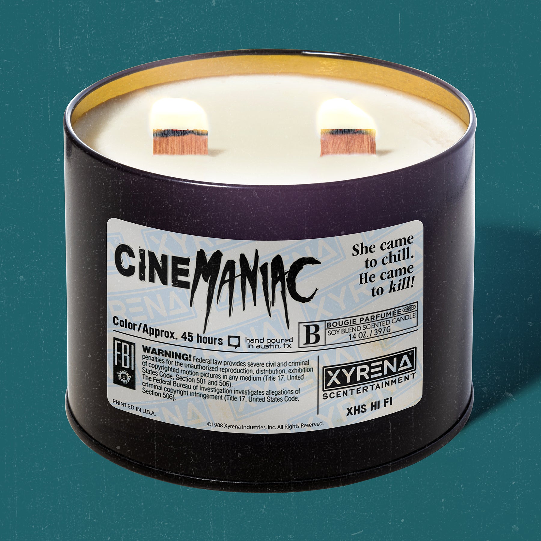 Cinemaniac™ - 14 oz Candle